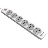 

                                    Huntkey SZN601 6 Port 3 Pin Power Strip with Surge Protection